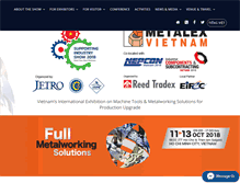 Tablet Screenshot of metalexvietnam.com